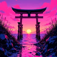 Anime wallpapers AI Art icon