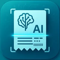 AI receipt scanner icon