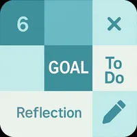 AI目標達成マンダラチャート – 目標管理と振り返りで継続 icon