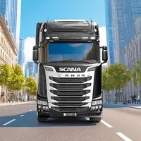 Pickup Cargo Truck Loader icon