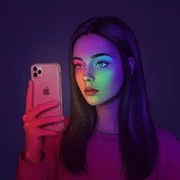 Selfie Light: Colorful Studio icon