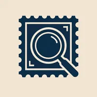 Stamp identifier stamp value icon