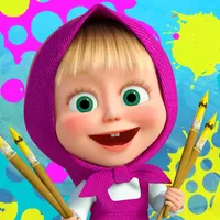Masha and the Bear: Color Book icon