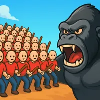 100 Men VS 1 Gorilla icon