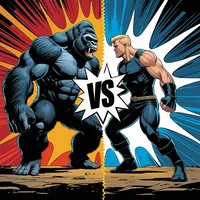 Gorilla Vs 100 Men icon