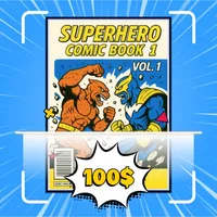 Comic Book Scanner Value icon