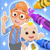 Coloring with Blippi & Friends icon