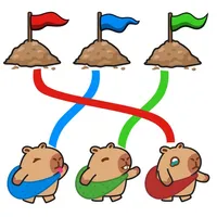 Capy Rush Race : Draw Puzzle icon