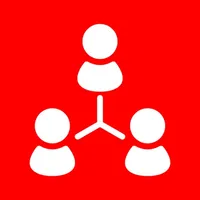 # Simple Relationship Map icon