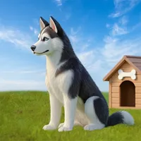 Pet Dog 3D Game : Animal Sim icon