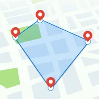Field Area Measure on GPS Map icon