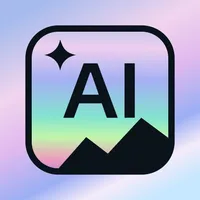 AI智画 - AI生图创作 头像壁纸制作、插画盲盒贴纸生成 icon