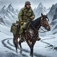WW2 Supply Horse Convoy 3D icon