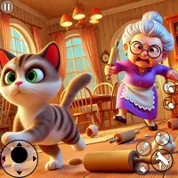 I Am Cat and Granny Simulator icon