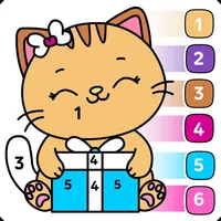 Color by Number Kids Coloring icon
