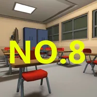 8號教室门口-恐怖学校逃脫！ icon