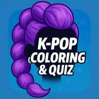 Kpop Quiz & Coloring Game icon