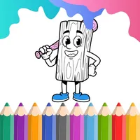 Brainrot Coloring Meme Art icon