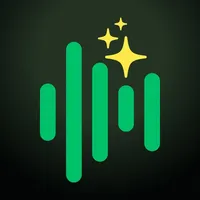 Transcribe audio to text — Sum icon