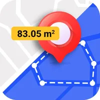 GPS Fields Area Measure icon