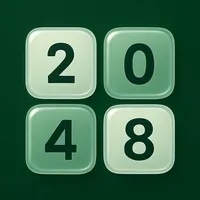 Glass 2048:Merge Number Puzzle icon