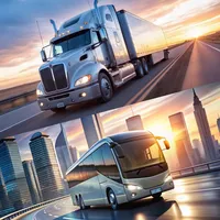 Ultimate Truck Bus Driving Sim icon