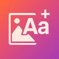 Text behind image - CoverKit icon