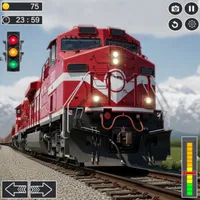 Uphill Train Track Simulator icon