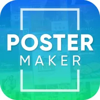 Poster Status Maker Flyer Card icon