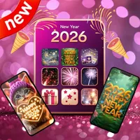 Happy new year 2026 wallpapers icon