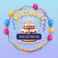 Birthday Countdown - TickClock icon
