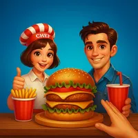 Fast Food Burger Cooking 2026 icon