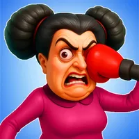 Crazy Aunty: Punch Game icon