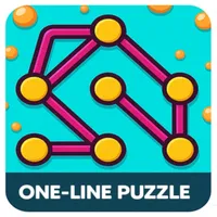 One Line Draw Puzzle icon