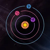 Universe palm icon
