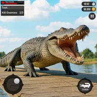 Crocodile Attack LIfe Sim 3D icon