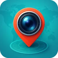 GPS Map Photo Location Camera icon