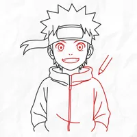 Draw Anime Step By Step Sketch icon