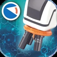 AI SMART microscope icon