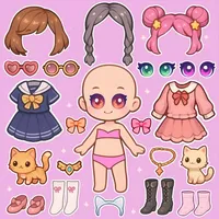 Chibi Dolls: Dress Up Salon icon