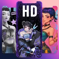 Zoey Demon Hunters Wallpaper icon