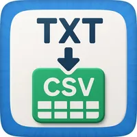 CSV file Create Editer & View icon