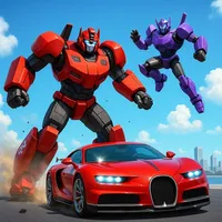 Robot Transform: Car Game 2025 icon