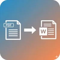PDF to Word - pdf to docx icon