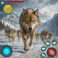 Jungle Wolf Simulator 3D icon