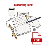 Handwriting to PDF icon