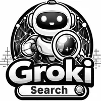 Groki Powered by Grokipedia icon