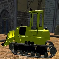 Big Construction Bulldozer icon