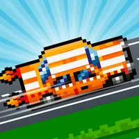 Hoppy Car Racing Free Classic Pixel Arcade Games icon