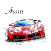 Color pencil effect - Arara icon